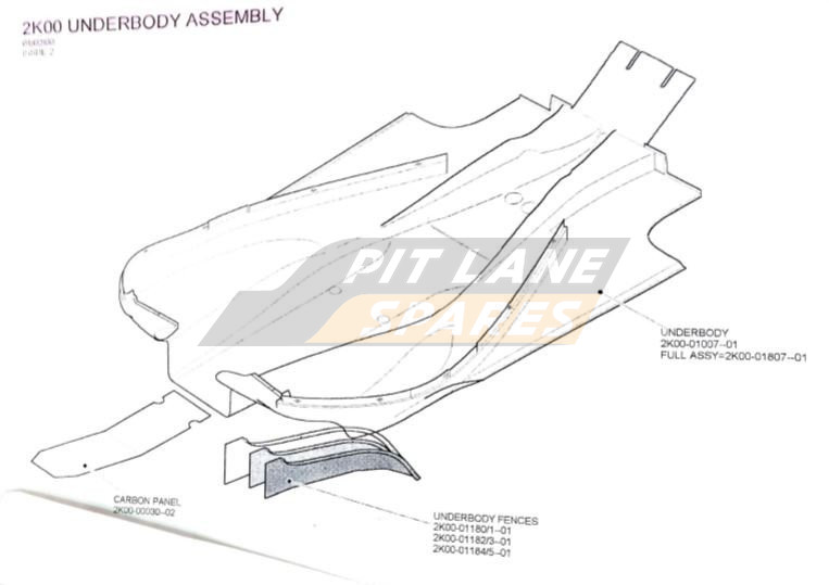 UNDERBODY ASSY Diagram